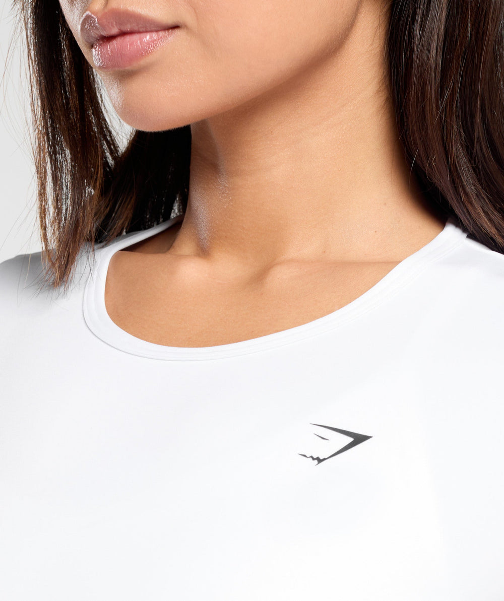 Training Baby Tee White