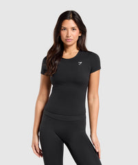 Training Baby Tee Black