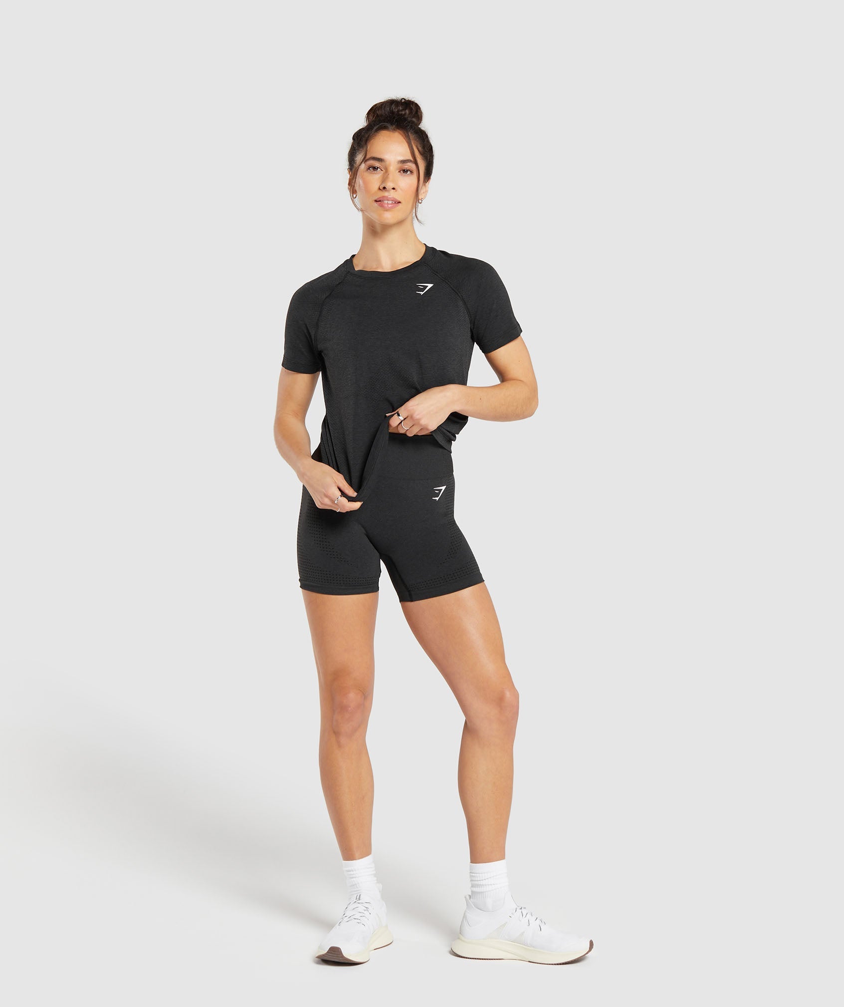 Vital Light T-Shirt Black Marl