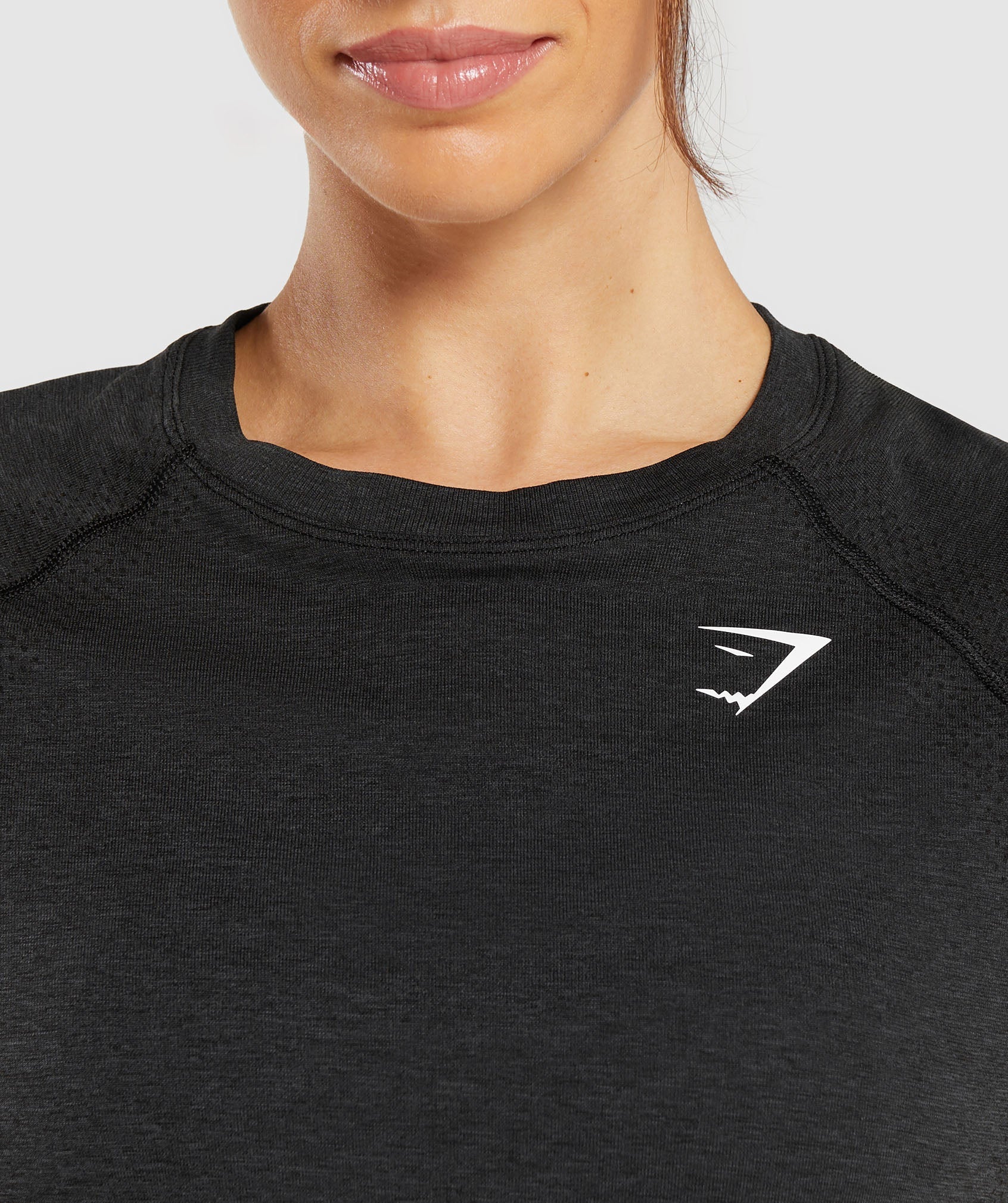 Vital Light T-Shirt Black Marl
