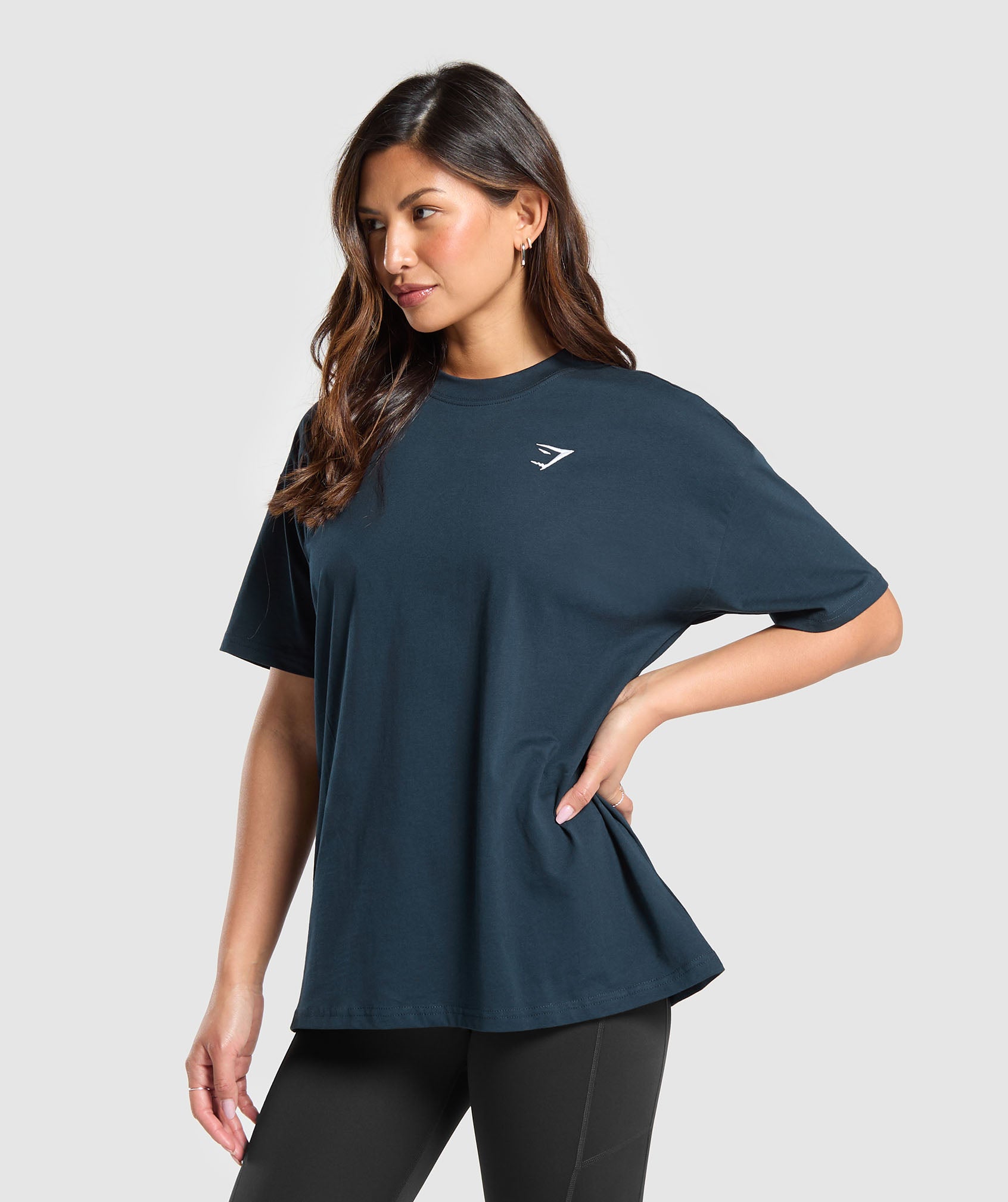 Training Oversized T-Shirt Navy