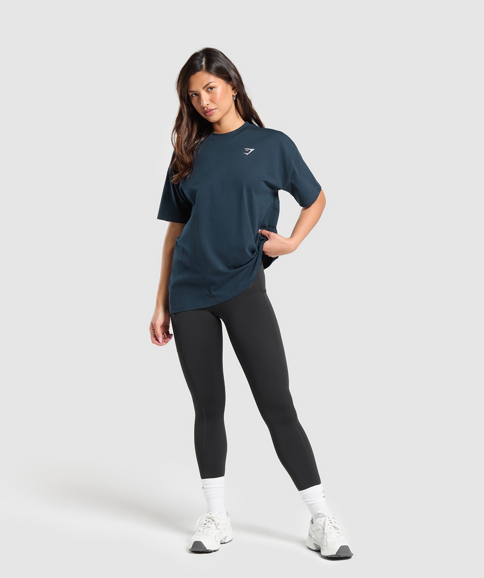 Training Oversized T-Shirt Navy