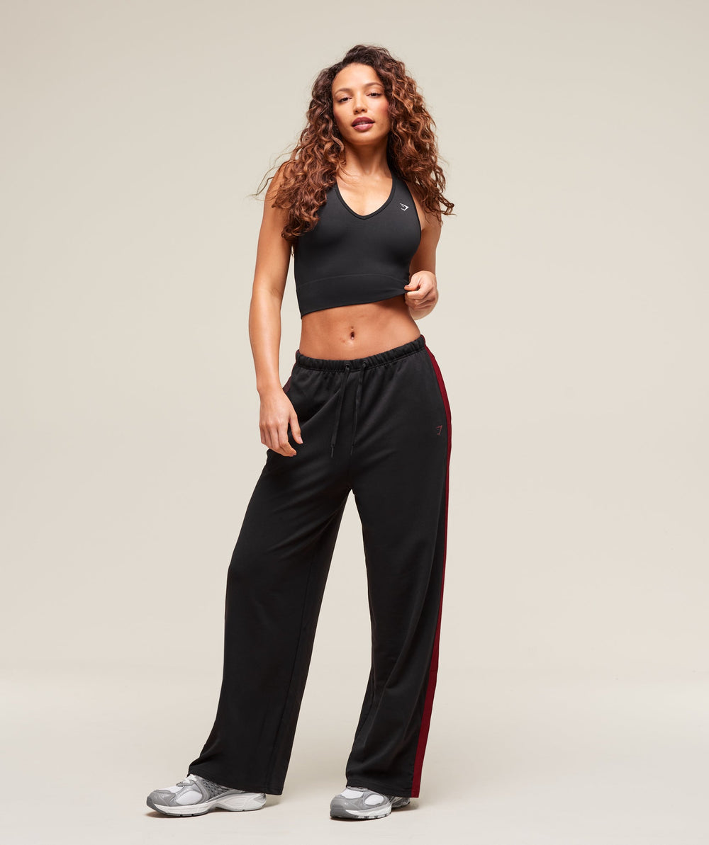 Everyday Seamless Crop Tank Black