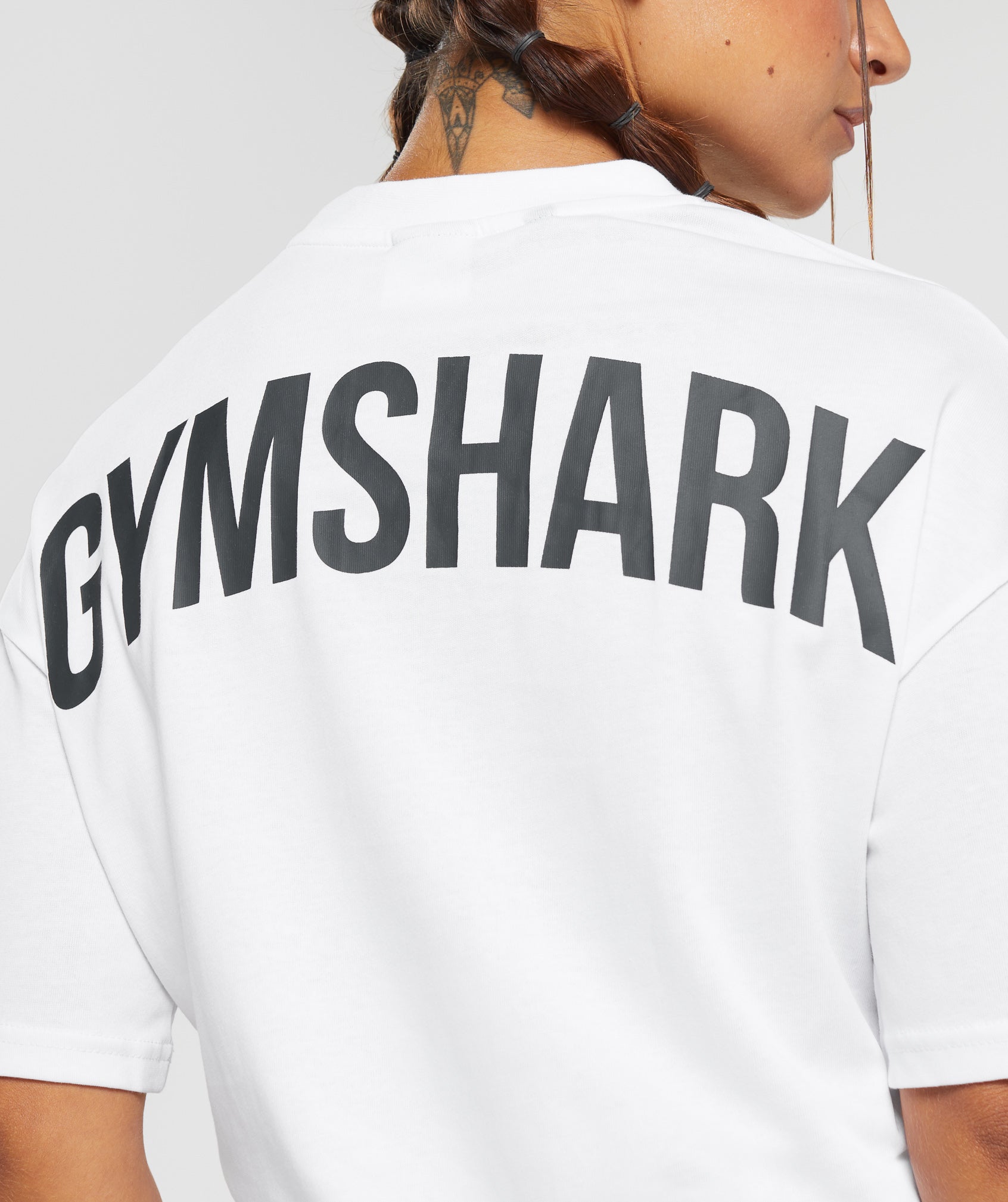 Power Oversized T-Shirt White