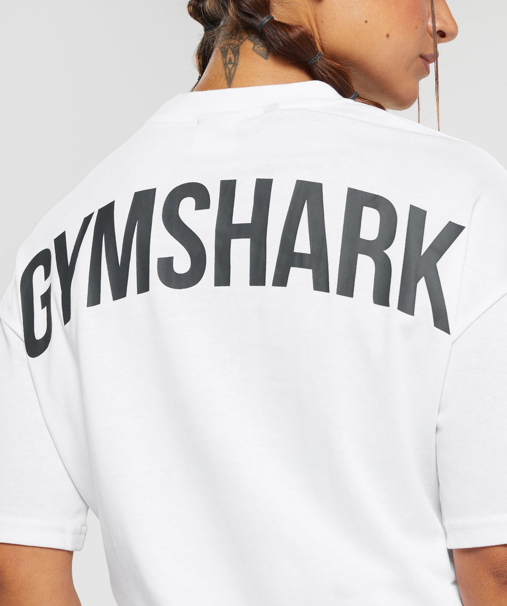 Power Oversized T-Shirt White