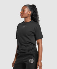 Power Oversized T-Shirt Black