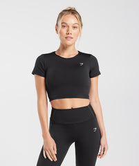 Everyday Cap Sleeve T-Shirt Black