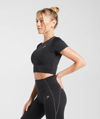 Everyday Cap Sleeve T-Shirt Black