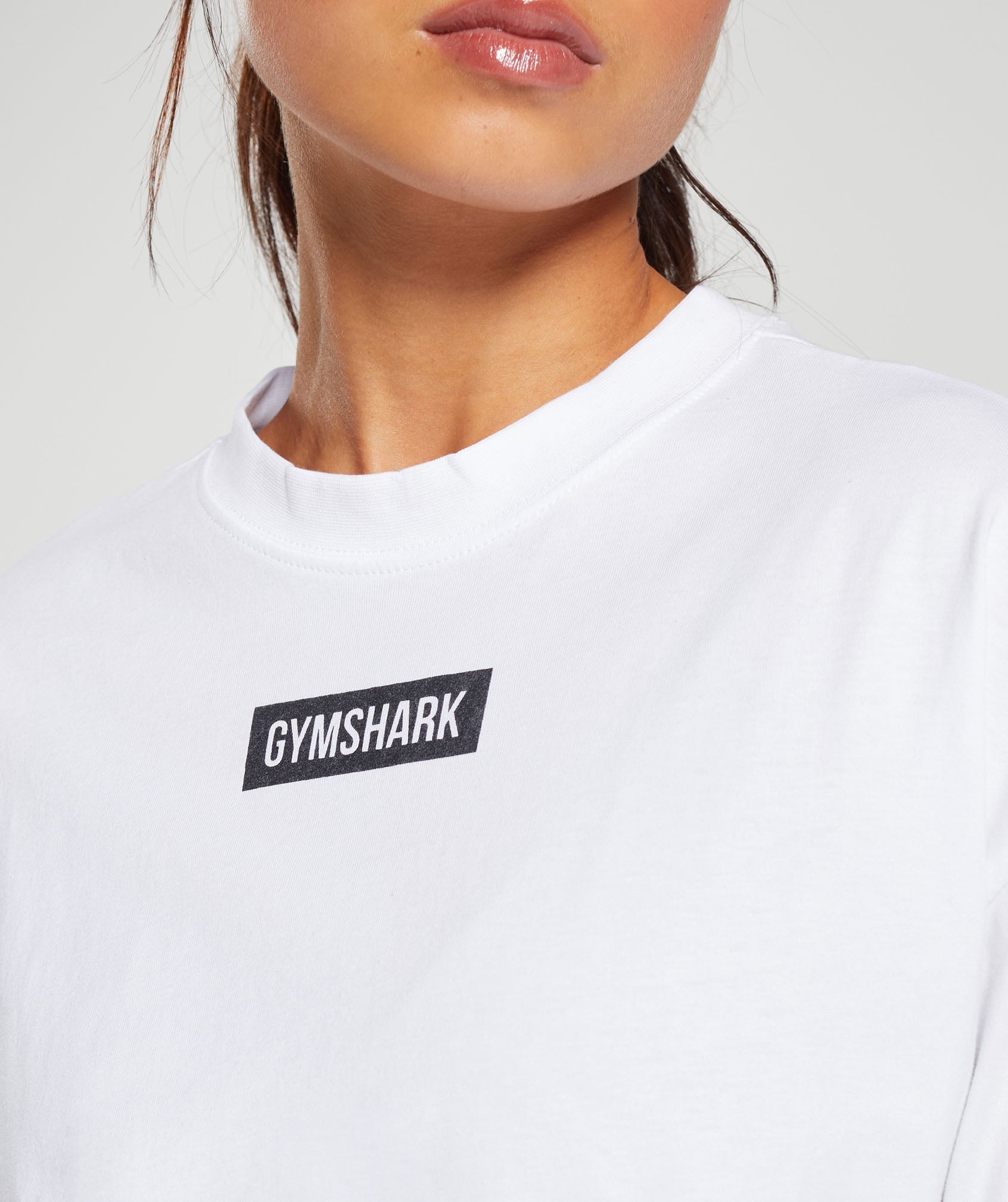 Block Oversized T-Shirt White
