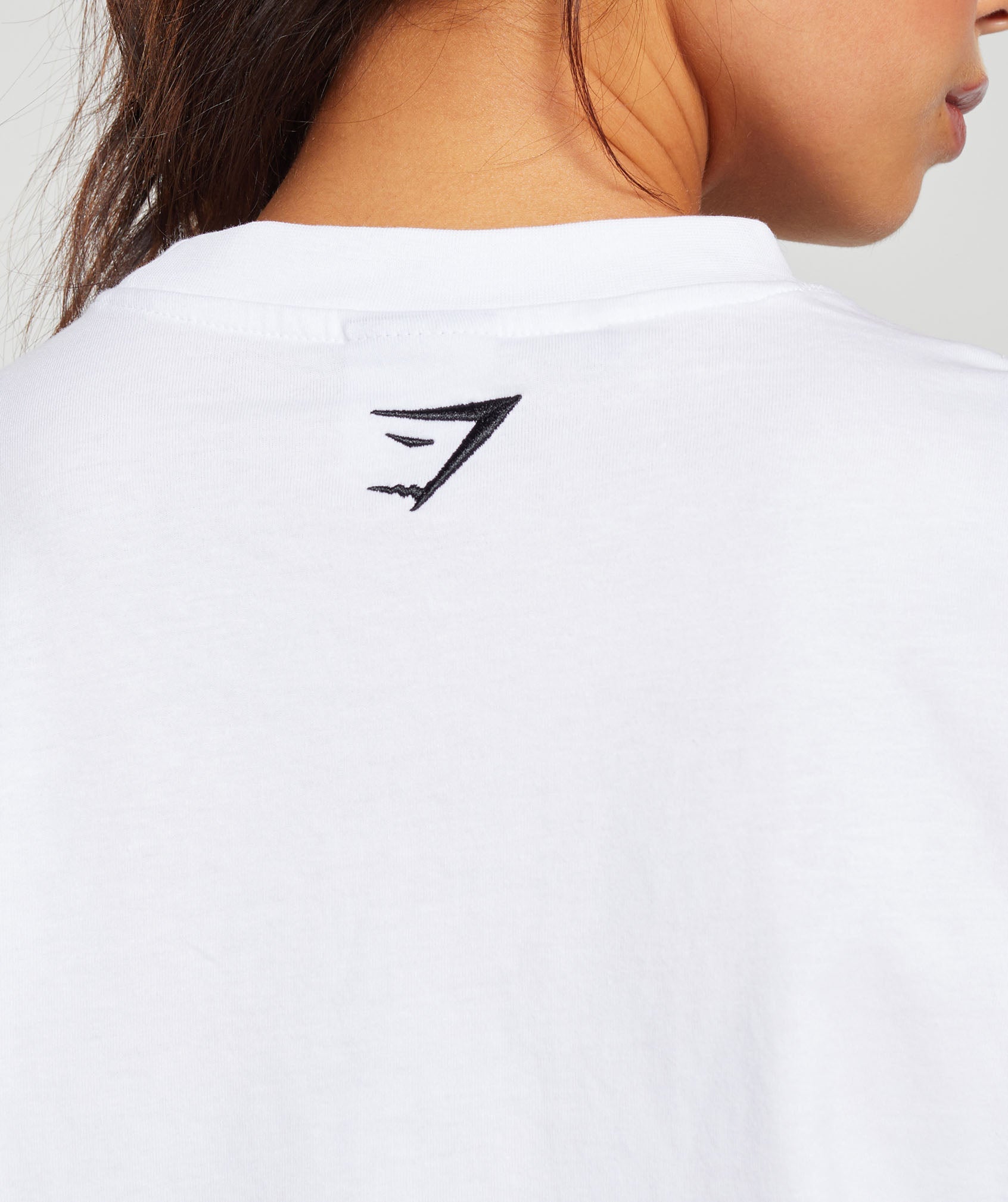 Block Oversized T-Shirt White