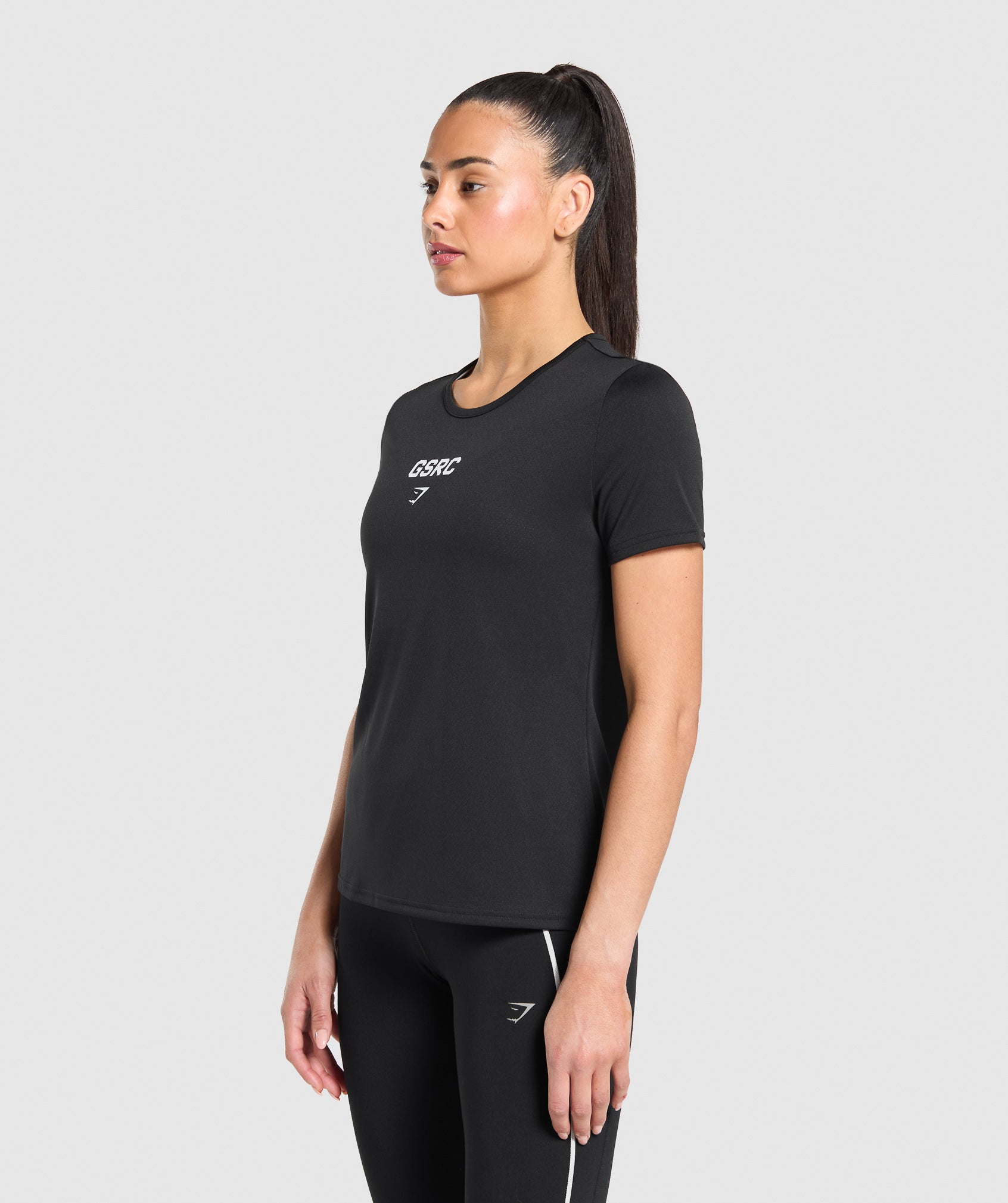 Run Club Graphic T-Shirt Black