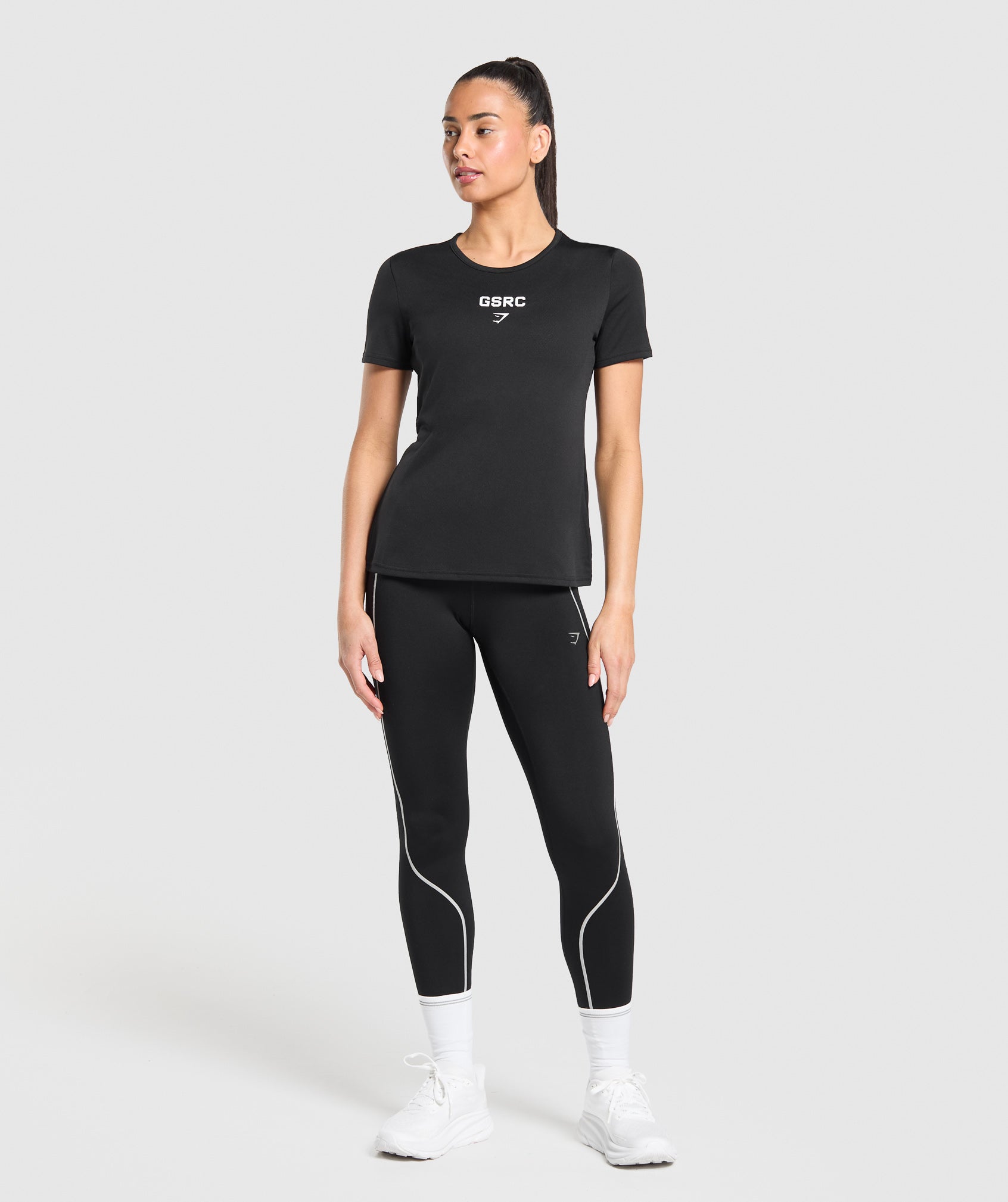 Run Club Graphic T-Shirt Black