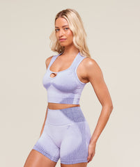 Diffuse Seamless Cropped Tank Fresh Lilac/Cobalt Purple