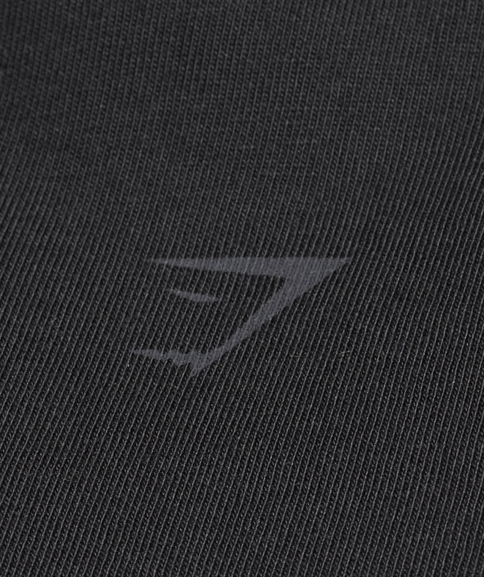 Wordmark Graphic T-Shirt Black