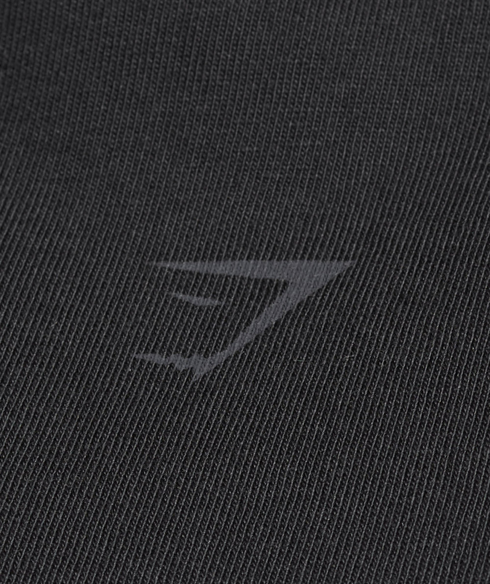 Wordmark Graphic T-Shirt Black
