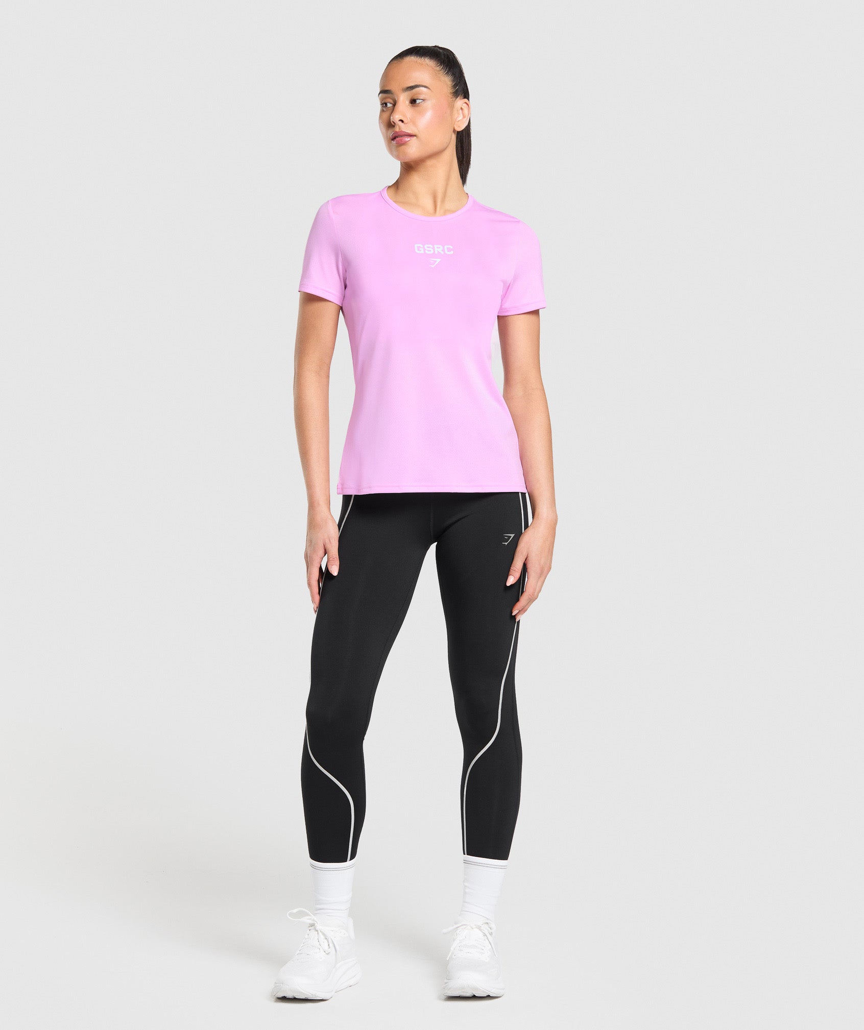 Run Club Graphic T-Shirt Sour Pink