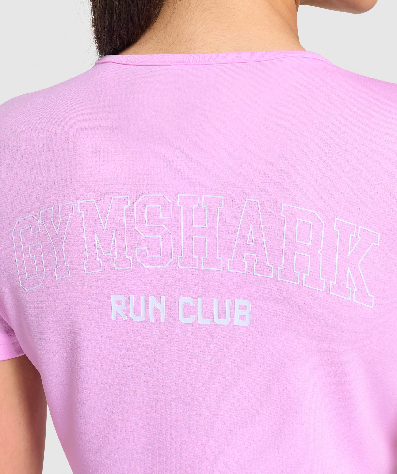 Run Club Graphic T-Shirt Sour Pink