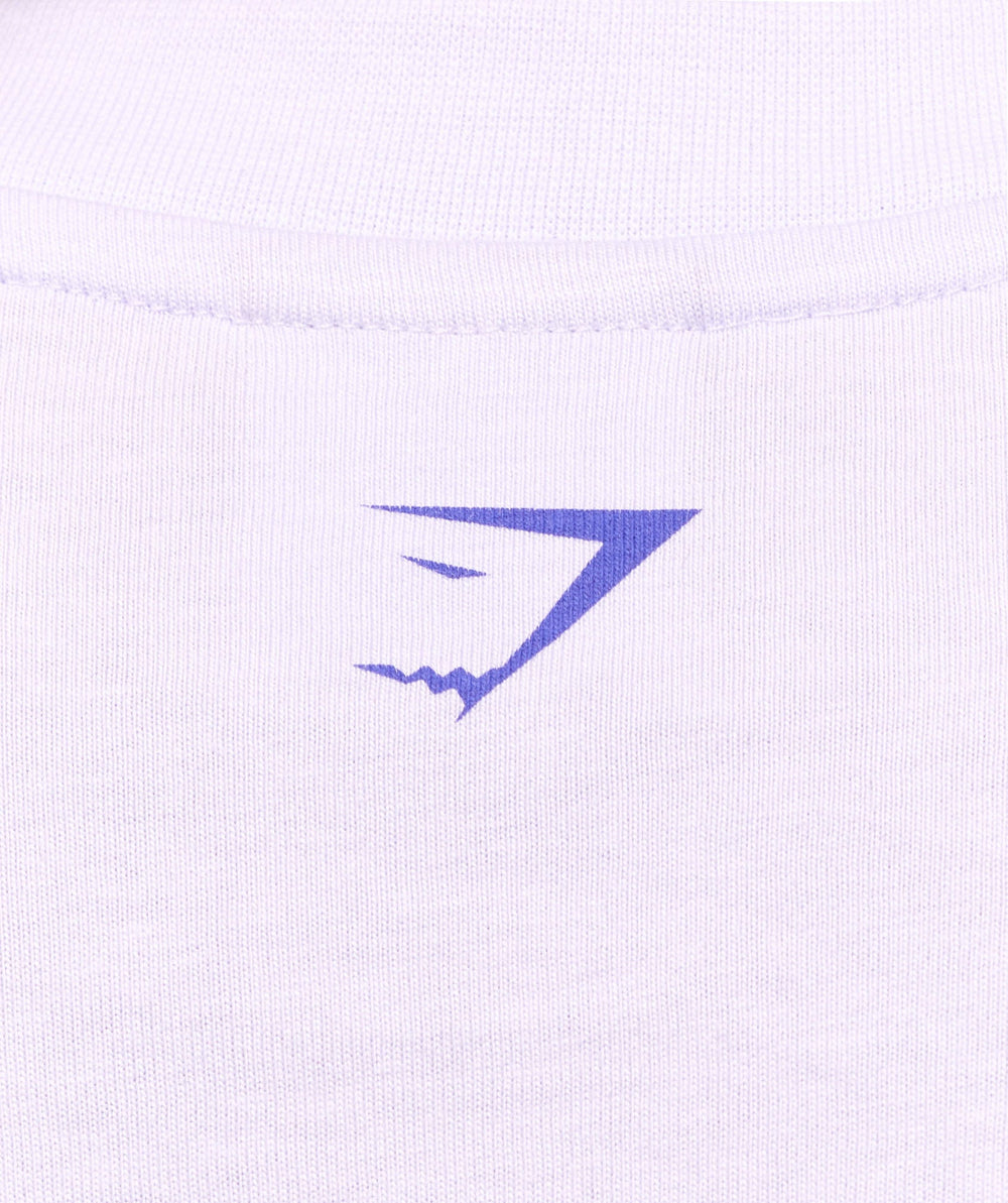 Heavy Duty Graphic Oversized T-Shirt Fresh Lilac