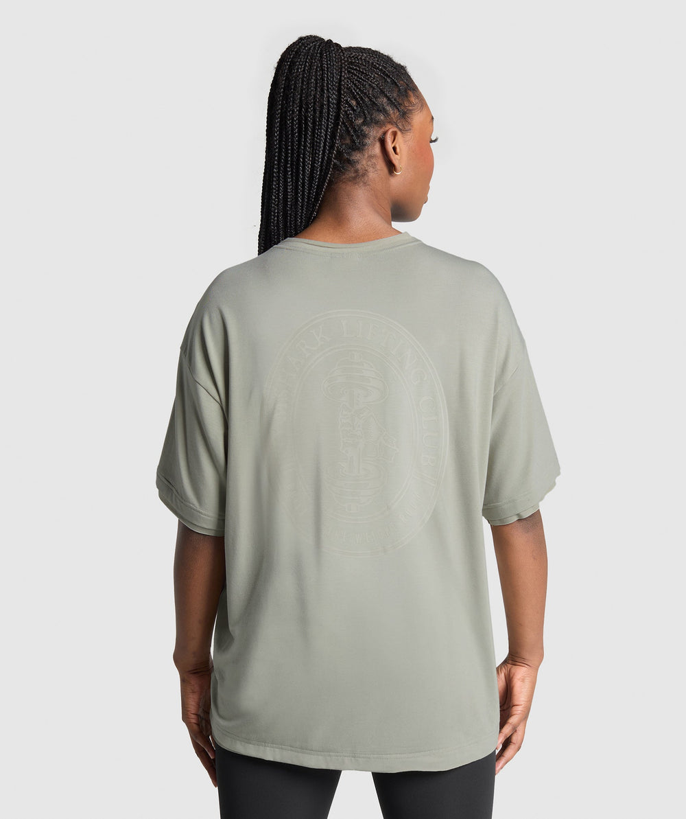 Superset Graphic T-shirt Stone Grey
