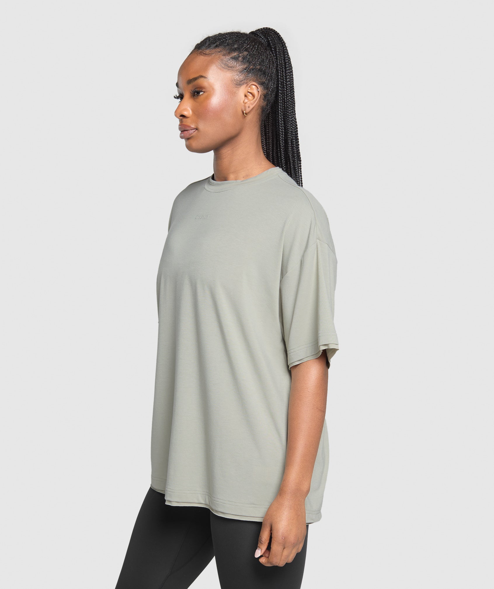 Superset Graphic T-shirt Stone Grey