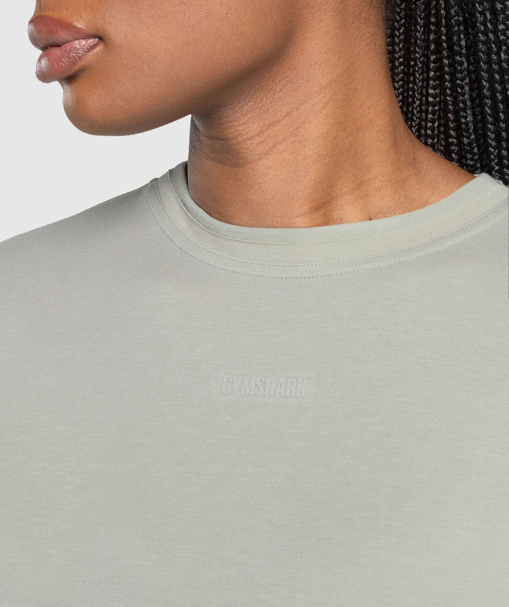Superset Graphic T-shirt Stone Grey