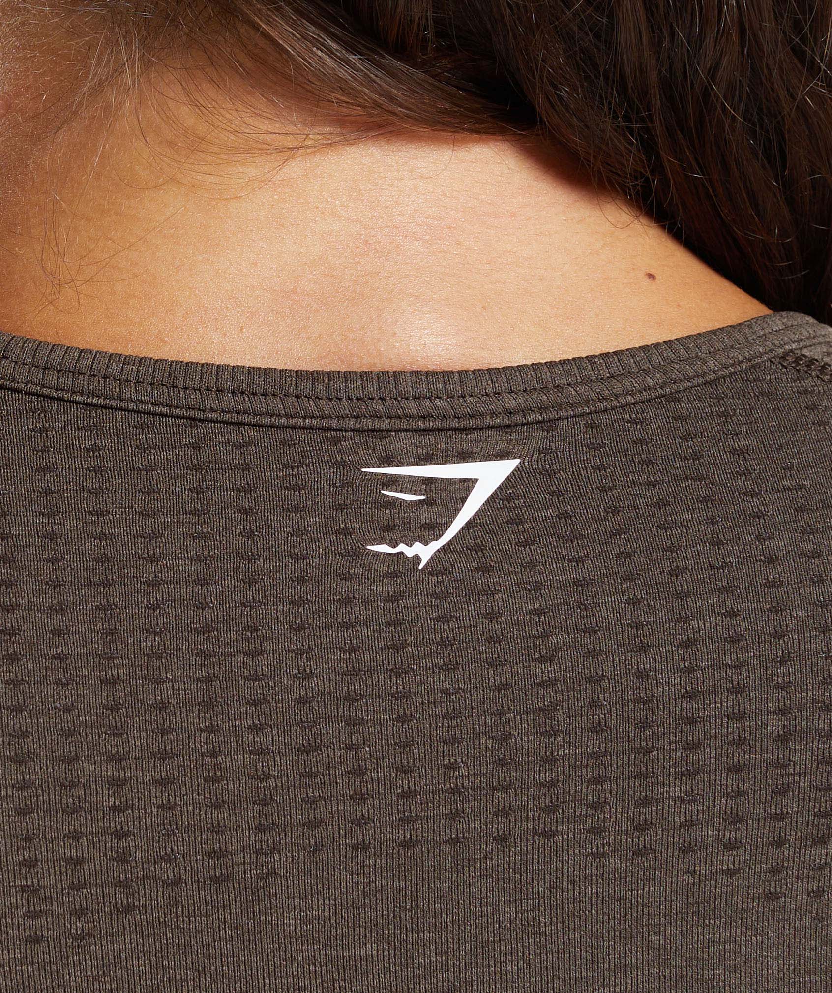Vital Tight T-Shirt Penny Brown Marl