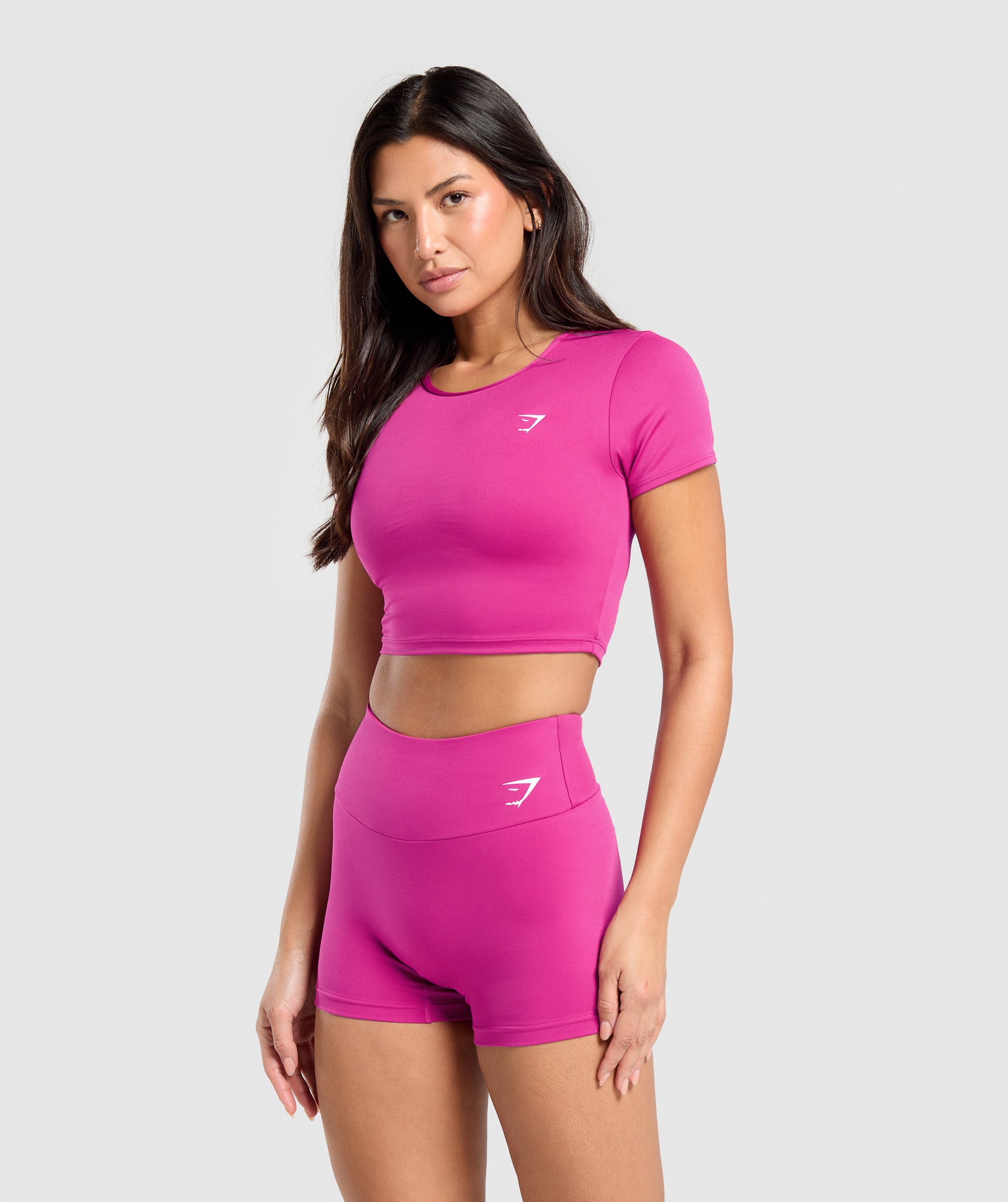 Training Cap Sleeve T-Shirt Winning Pink