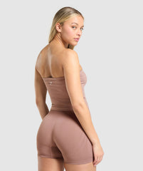 Everyday Seamless Midi Tube Top Chestnut Pink