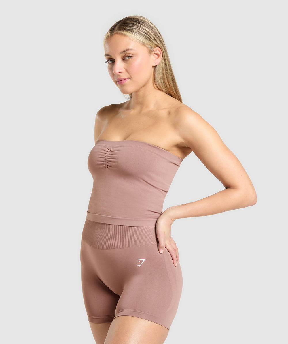 Everyday Seamless Midi Tube Top Chestnut Pink