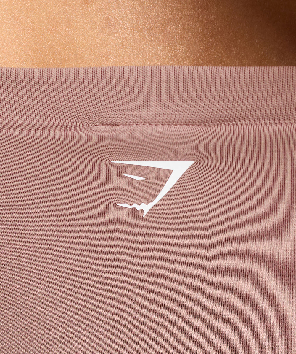 Everyday Seamless Midi Tube Top Chestnut Pink