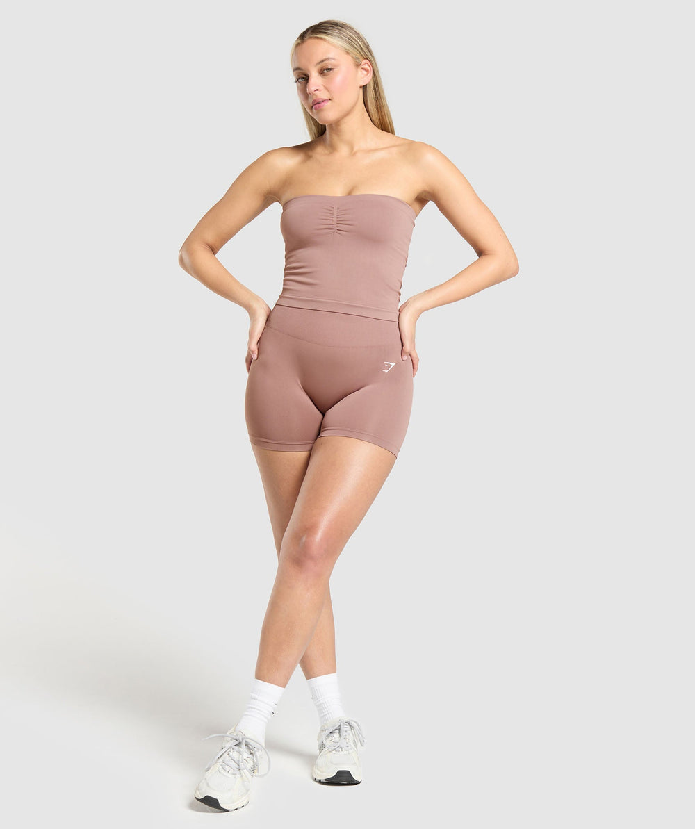 Everyday Seamless Midi Tube Top Chestnut Pink