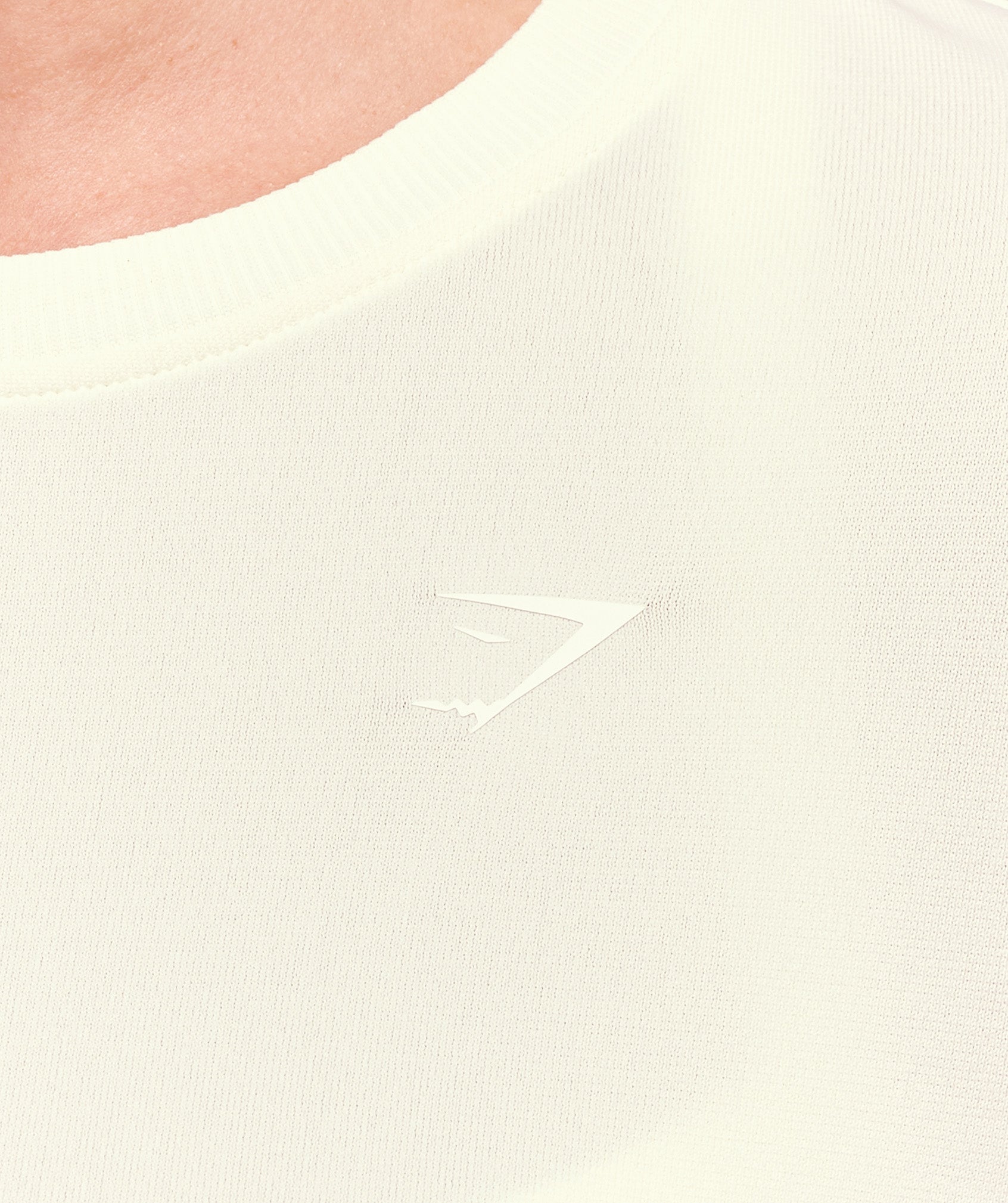 Everyday Seamless Long Sleeve Top Soft White