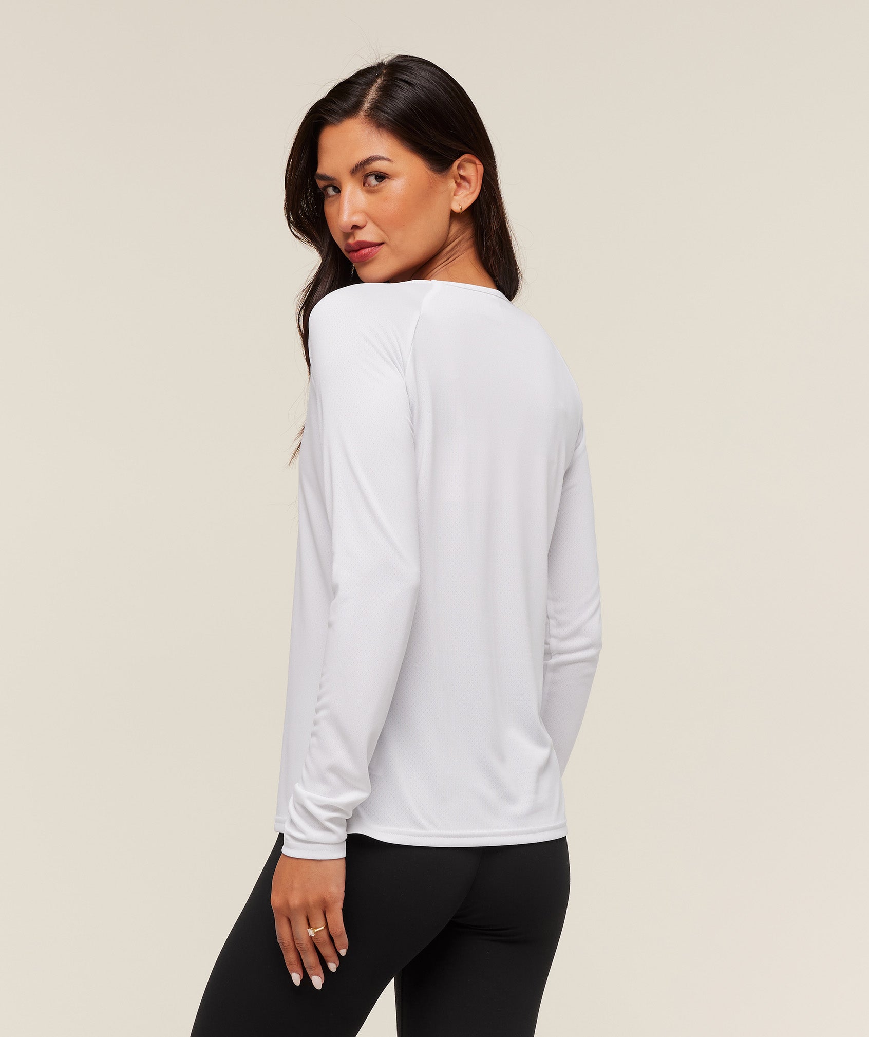 Training Long Sleeve Top  White