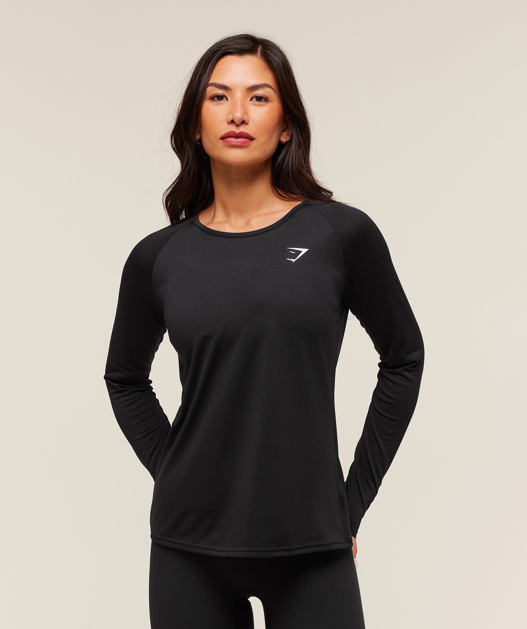 Training Long Sleeve Top  Black