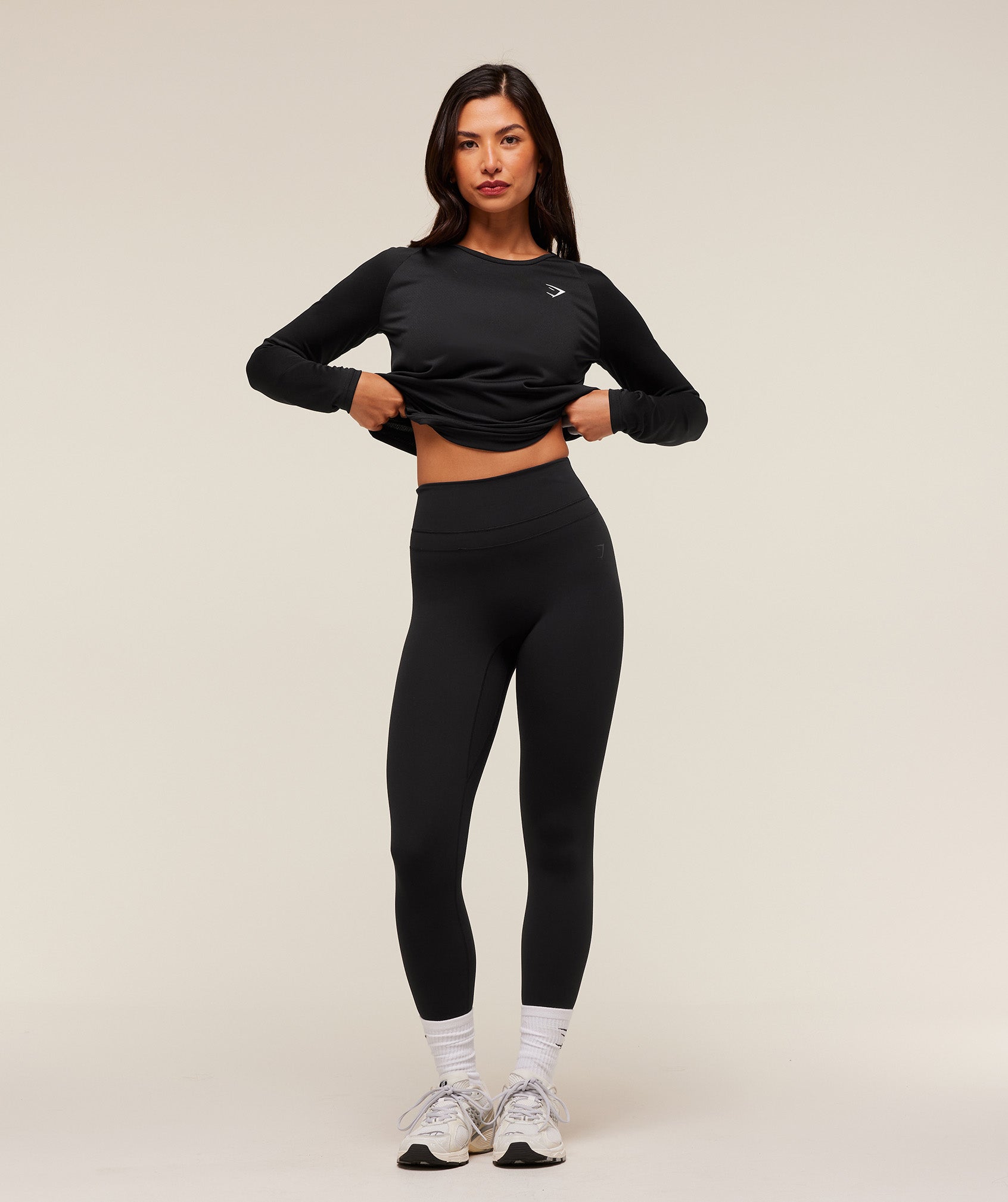 Training Long Sleeve Top  Black