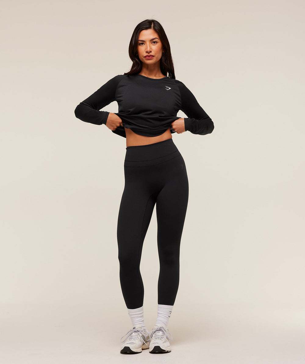 Training Long Sleeve Top  Black