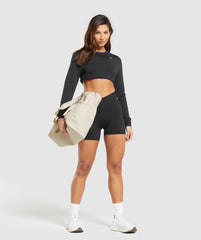 Everyday Seamless Long Sleeve Top Black