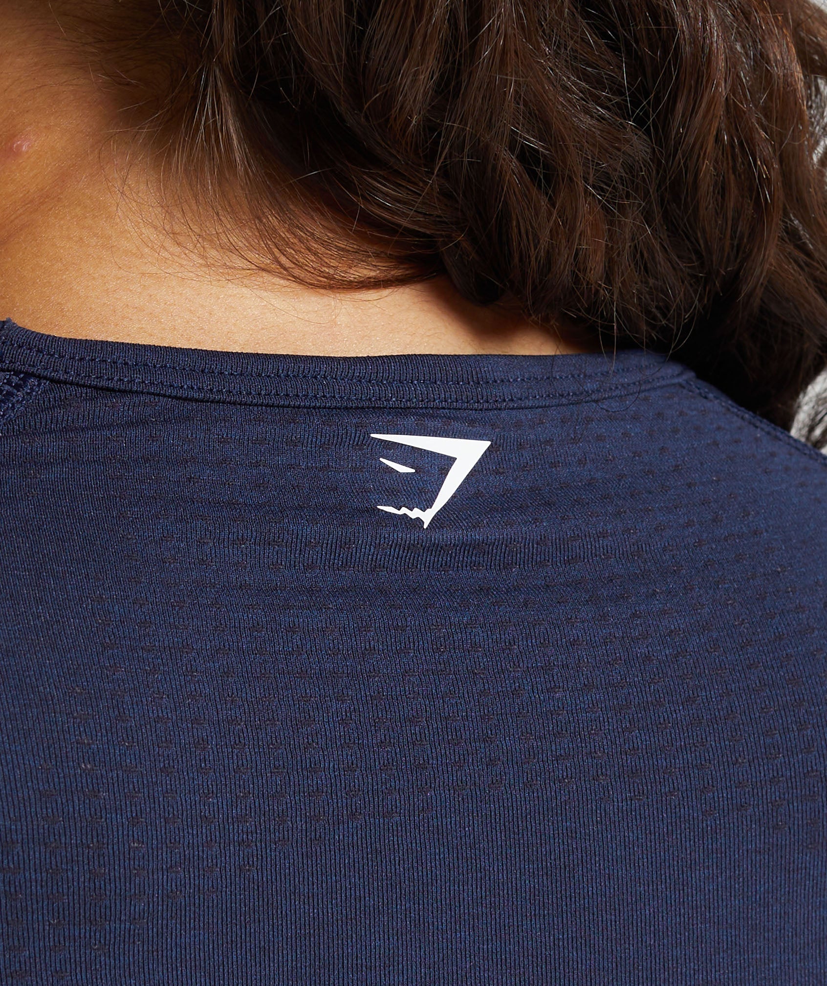 Vital Long Sleeve Top Heavy Blue Marl