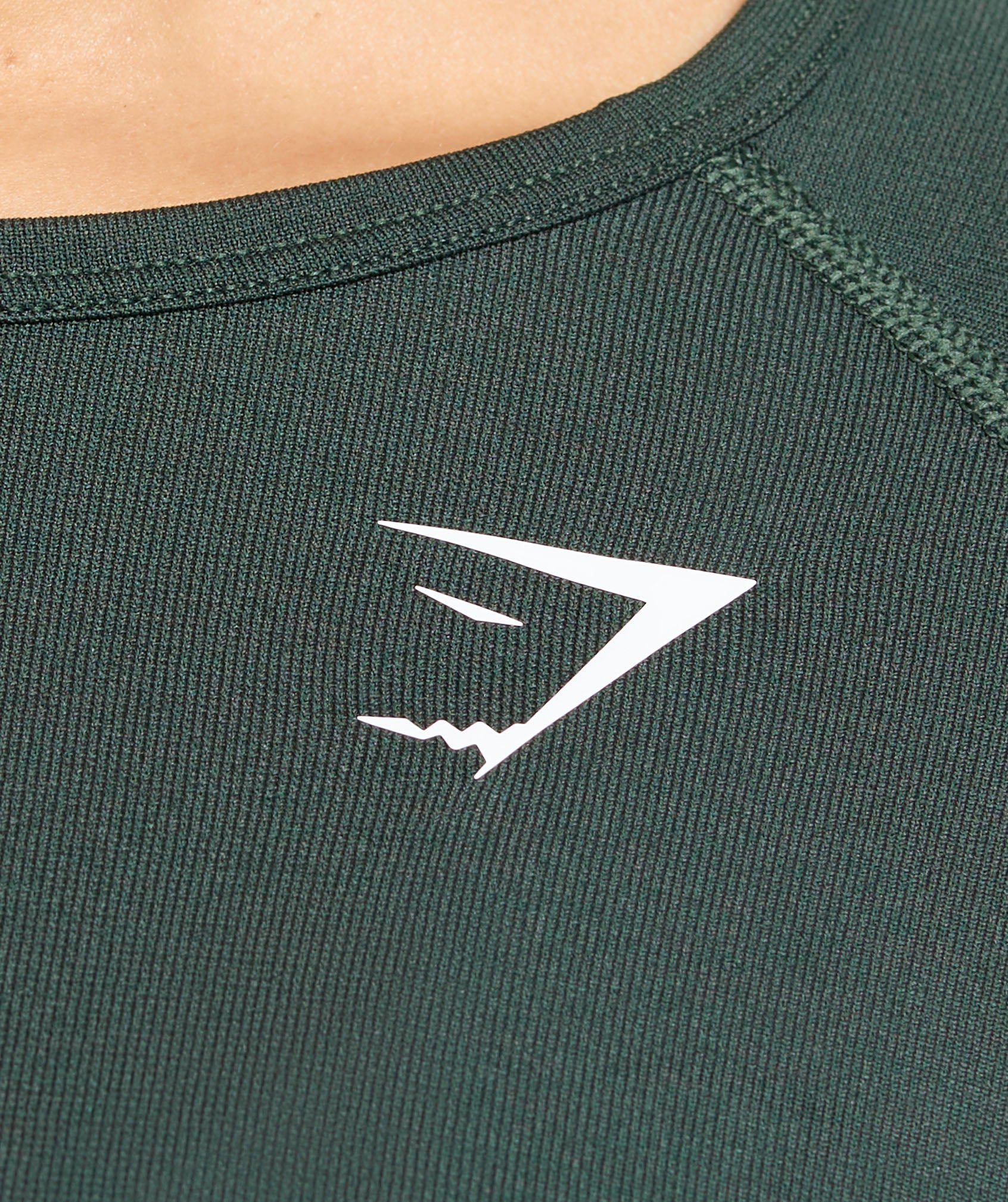 Vital Light Long Sleeve Top Woodland Green Marl