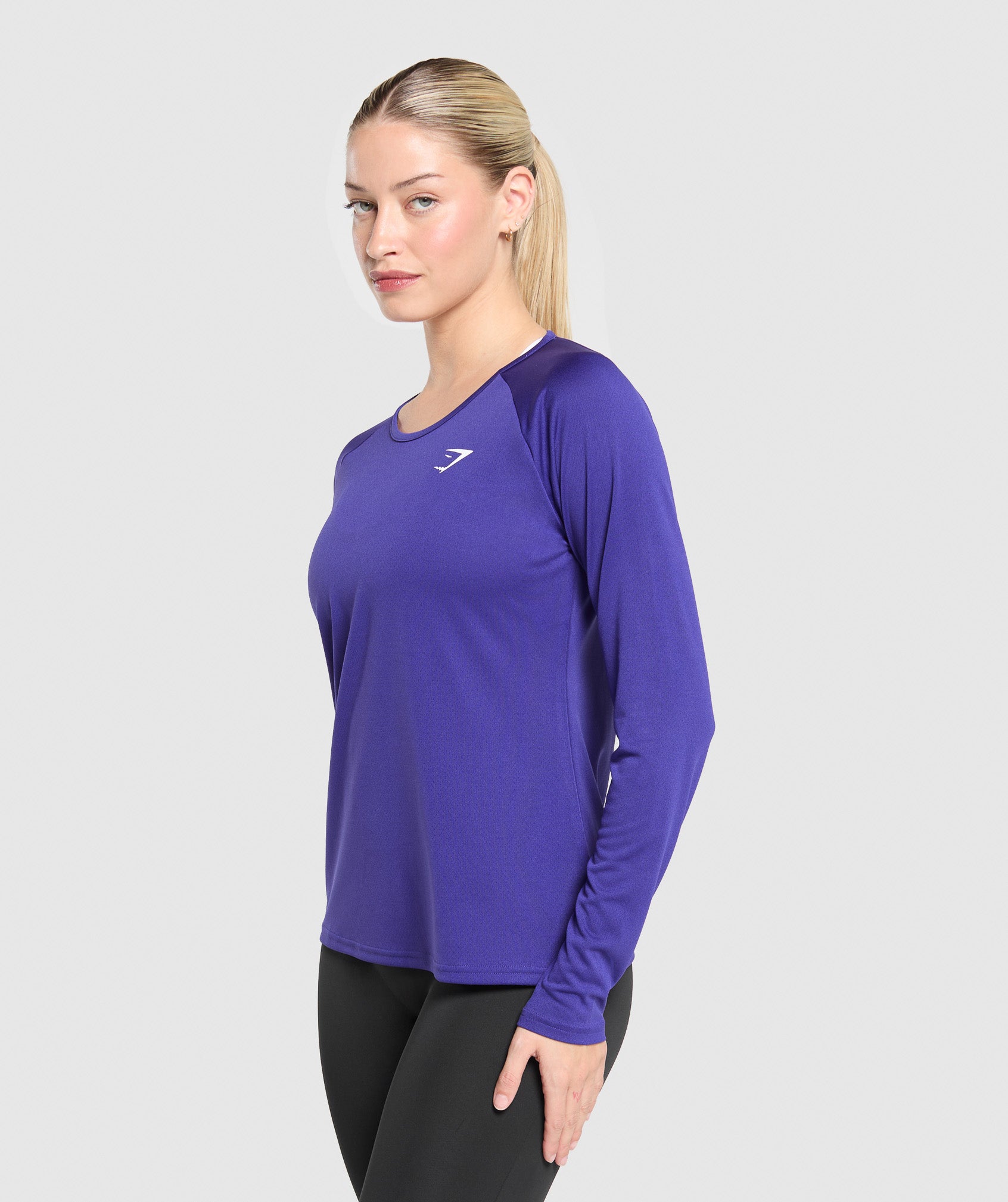 Training Long Sleeve Top  Cobalt Purple