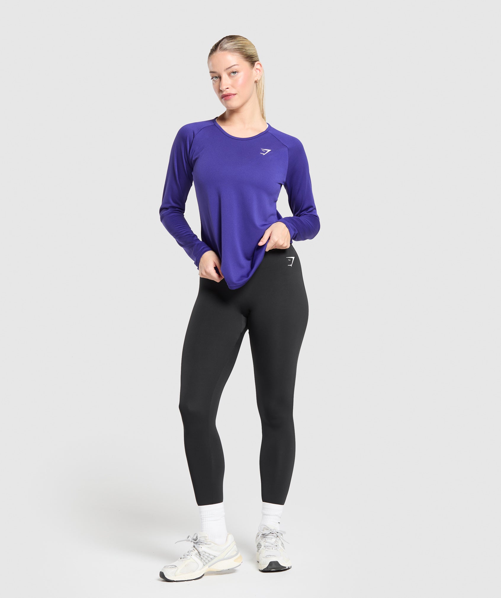 Training Long Sleeve Top  Cobalt Purple
