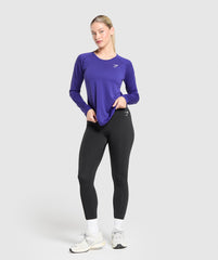 Training Long Sleeve Top  Cobalt Purple