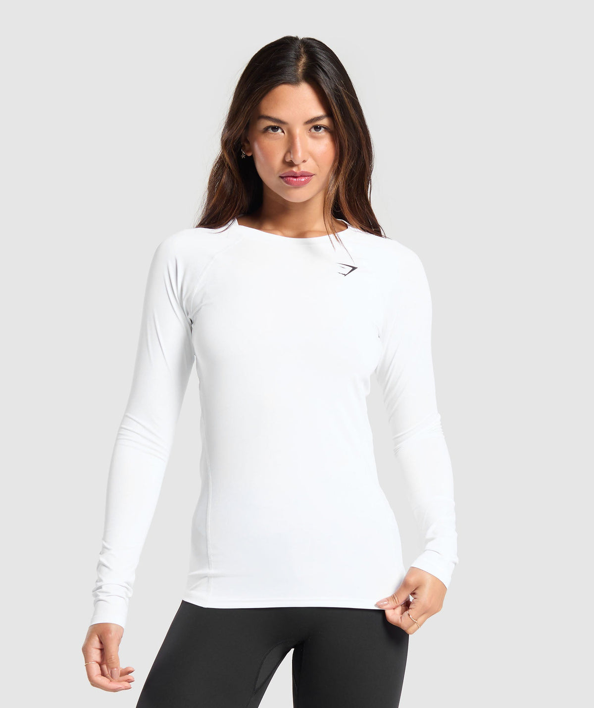 Training Baselayer Long Sleeve Top White