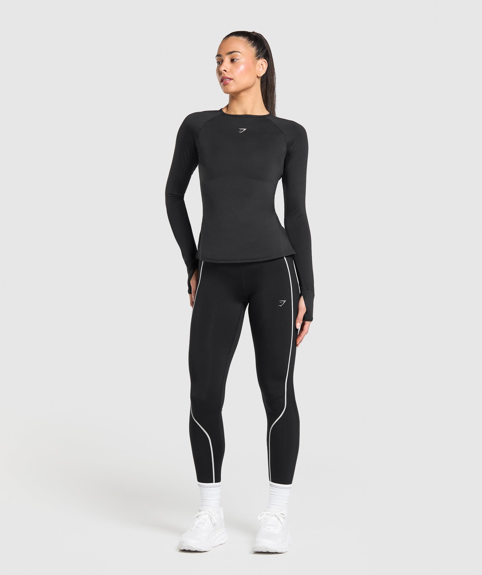 Running Long Sleeve Top Black