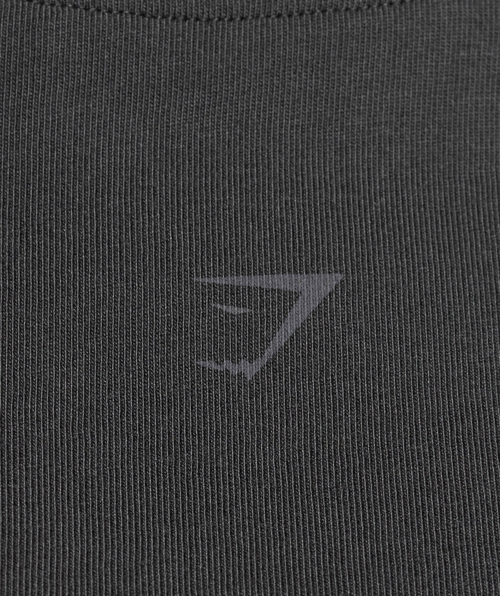 Wordmark Graphic Long Sleeve Top Black