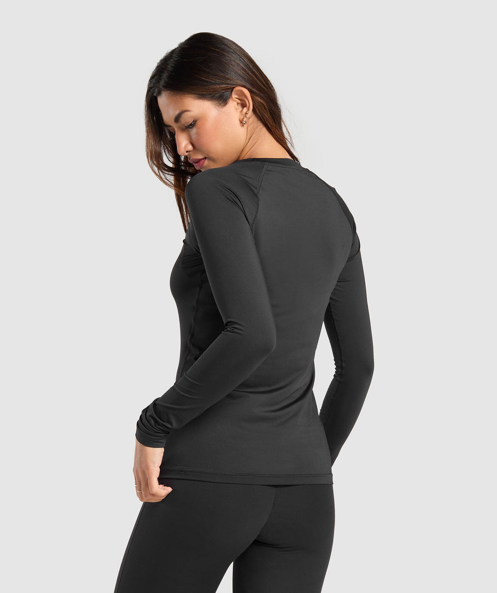 Training Baselayer Long Sleeve Top Black