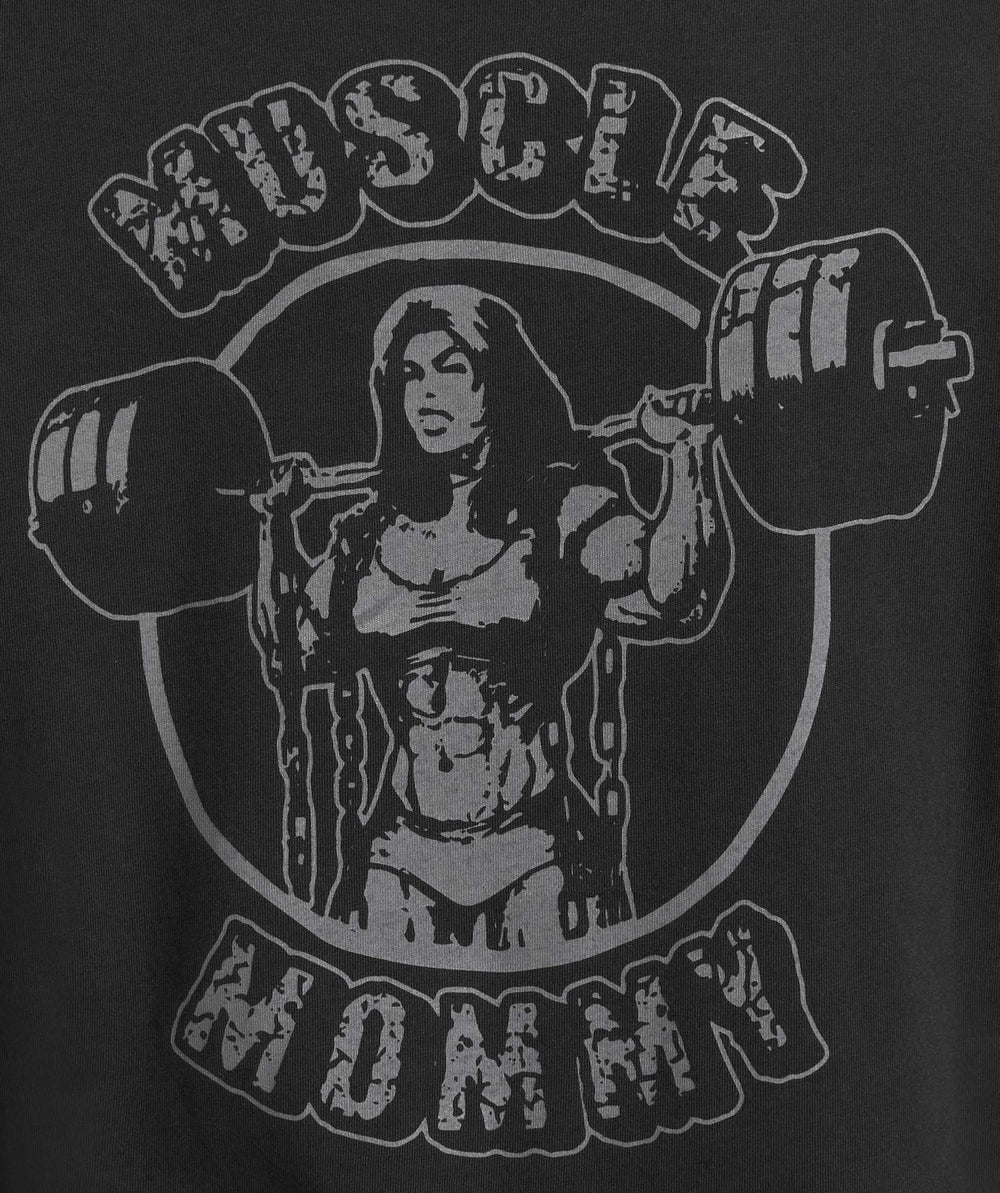 Gritty Muscle Mommy Long Sleeve Top Black