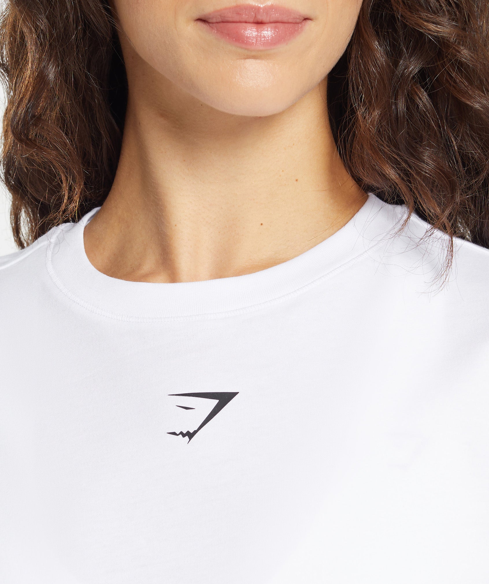 Fraction Long Sleeve T-Shirt White