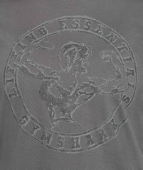 Back Gains Graphic Long Sleeve Top Graphite Grey