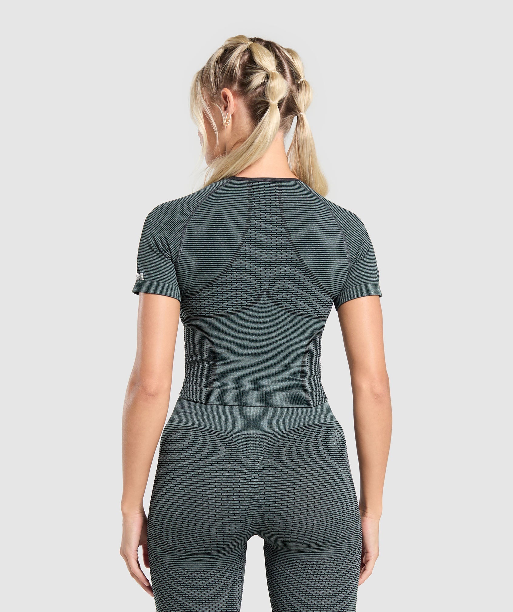 Sport Seamless Midi Top Victory Green/Discipline Green